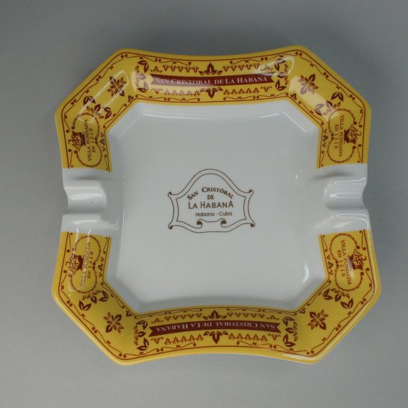 Rare BIDASOA San Cristobal de la Habana Cigar Ashtray - Picture 1 of 15